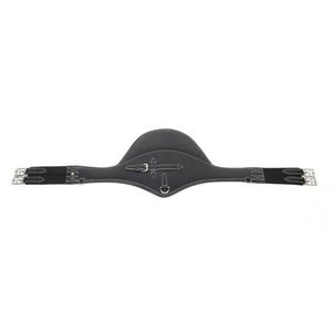 LJ Singel leder buiklap zwart