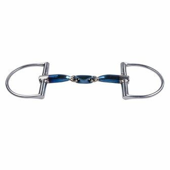 TRUST Sweet Iron D snaffle bit double jointed 16mm