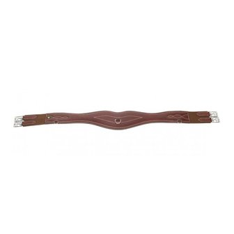 LJ Girth leather anatomic brown