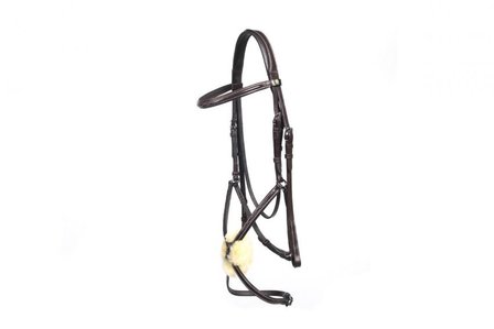 LJ New Pro Mexican Noseband Silver Buckles