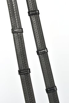 LJ Bridle New pro combined noseband silver buckles