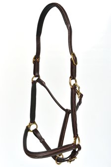 LJ Halter New Pro, double leather/decorative stitching