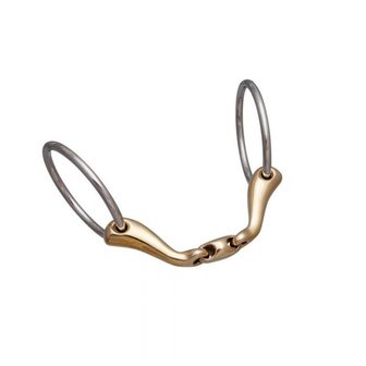 ST&Uuml;BBEN SWEET COPPER QUICK CONTACT LOOSE RING SNAFFLE 16MM