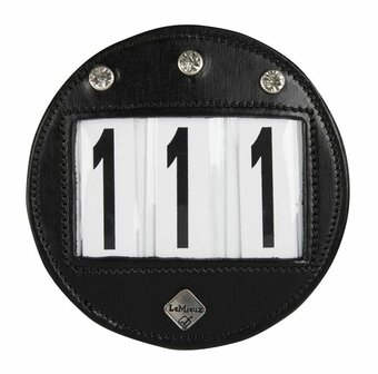 LMX Diamante Bridle Number Holder