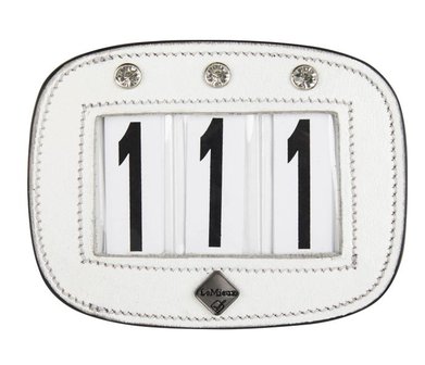 LMX Diamante Saddle Pad Number Holder