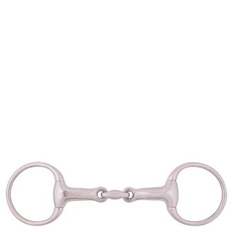 BR Equestrian double-jointed snaffle bit 16 mm
