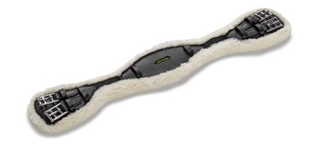 AMERIGO DRESSAGE ELASTIC GIRTH WITH SHEEPSKIN