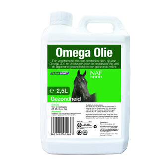 NAF Omega Olie 2.5 liter