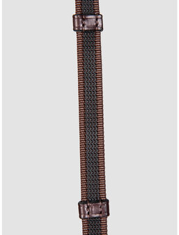 Equiline Anti-slip reins Brown