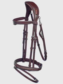 Equiline Anatomical Bridle Brown