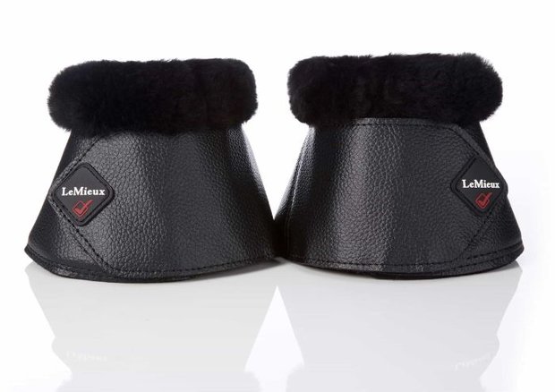 LEMIEUX Leather Bell Boots with Lambswool