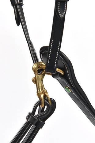 LJ Hunting Martingale 3-Point New Pro Brass Buckles