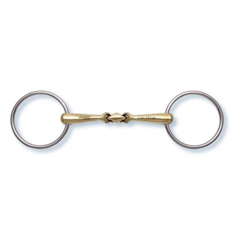 STÜBBEN SWEET COPPER QUICK CONTACT LOOSE RING SNAFFLE 16MM