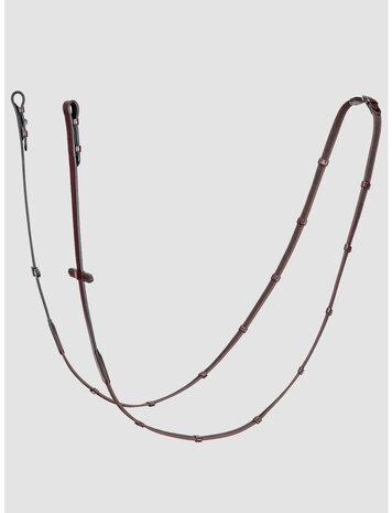 Equiline Anti-slip reins Brown